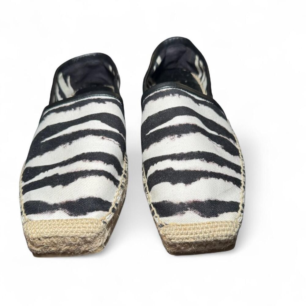 Burberry Women's Abstract/Zebra Print Flat Slip-O… - image 3